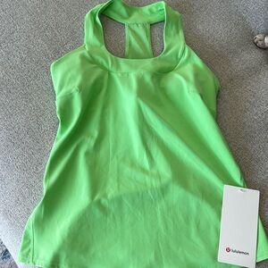 Throwback scoopneck tank Lululemon size 6